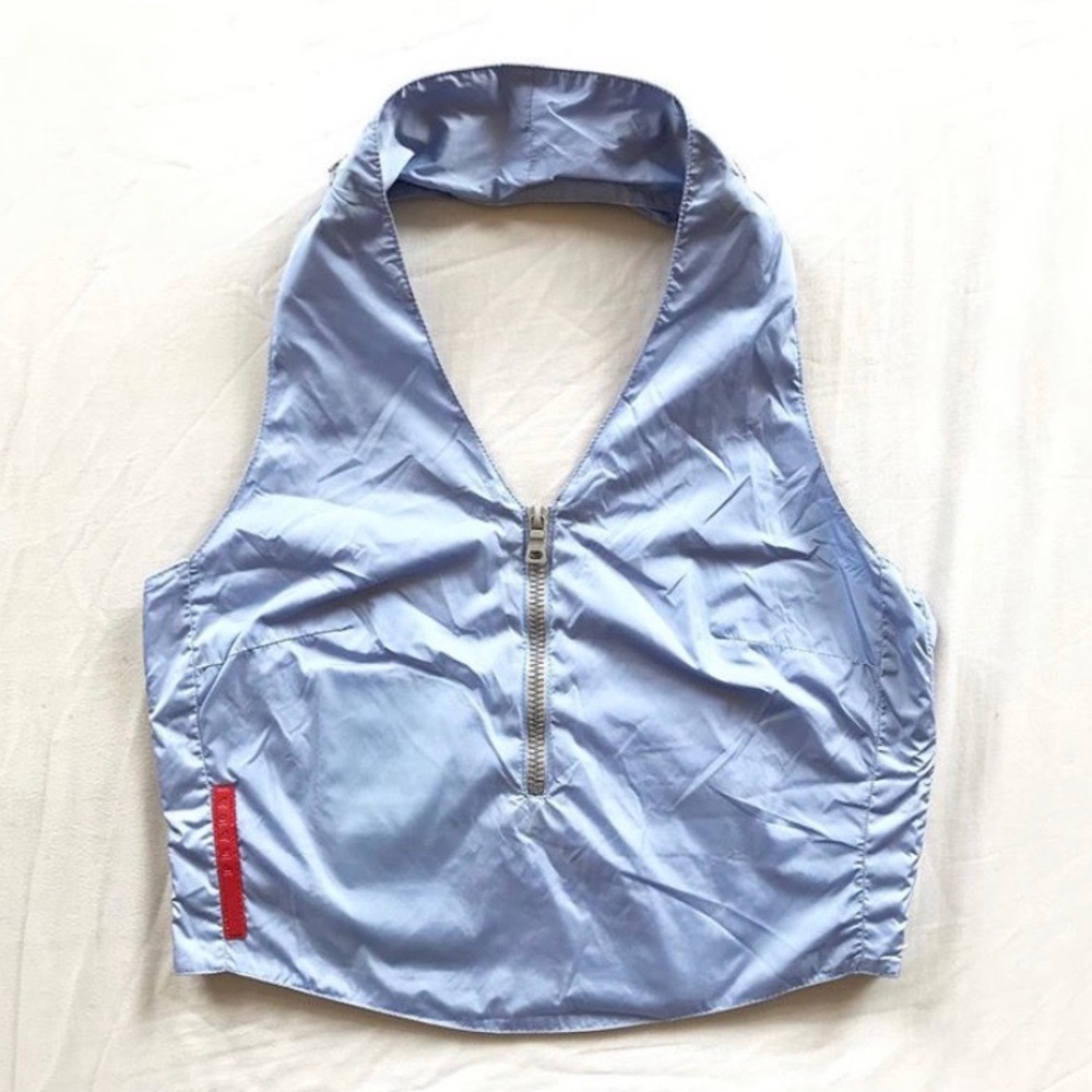 S/S 2000 Rare Halter Nylon Vest - Prada Sport